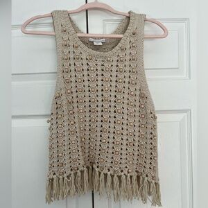 House of Harlow beaded top